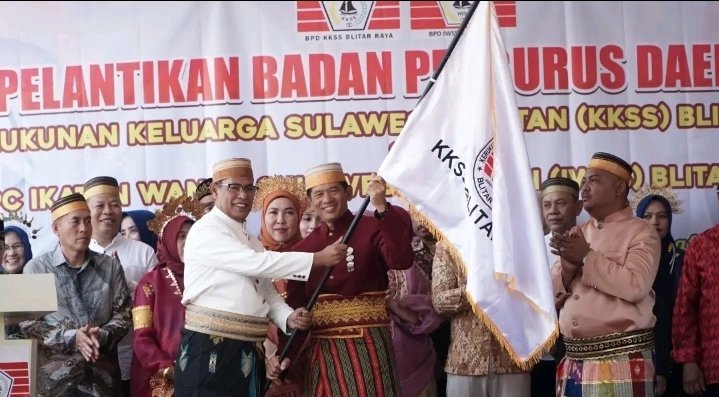 Seremonial Penyerahan Bendera Pataka KKSS Oleh Ketua BPW KKSS Jawa Timur ke Ketua BPD KKSS Blitar Raya.