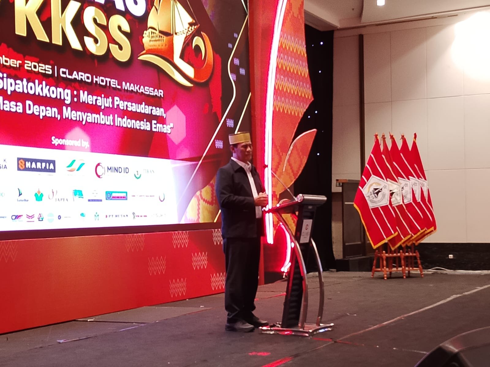 Andi Amran Sulaiman Buka Mukernas KKSS: “Pendek Saja, Tapi Besar Tindakannya